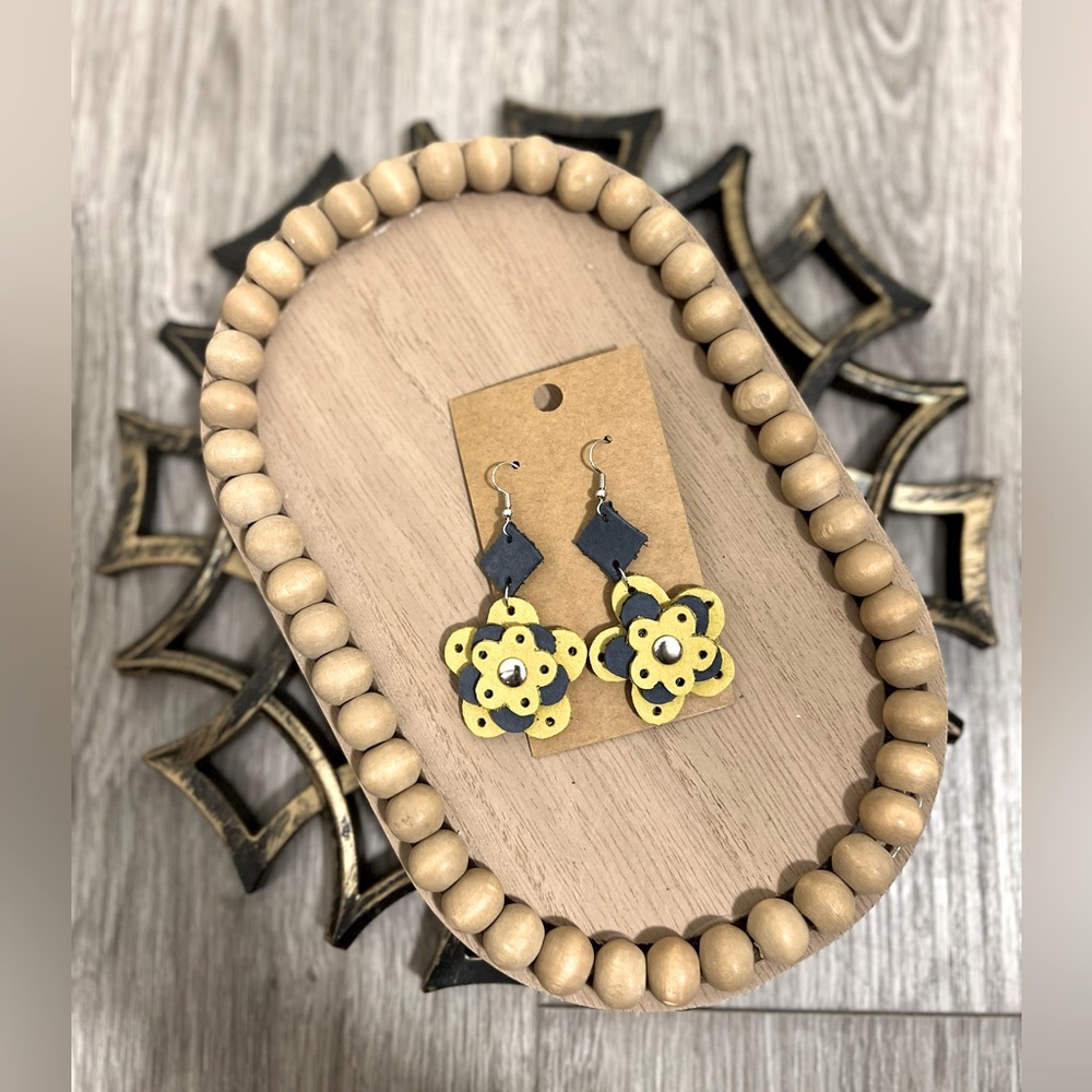 Genuine Leather Earrings
